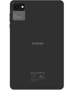 Купить Планшет Digma Optima 8305C 4G 8,  3ГБ, 32GB, 3G,  LTE,  Android 12 черный ts8289pl  в E-mobi