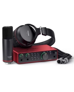 Купить Комплект для записи Focusrite Scarlett 2i2 Studio 4th Gen в E-mobi