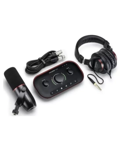 Купить Микрофон Focusrite Vocaster Two Studio Podcast Set в наборе в E-mobi