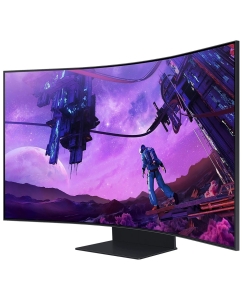 Купить 55&quot; Монитор Samsung Odyssey Ark S55BG970NI черный 165Hz 3840x2160 VA  в E-mobi