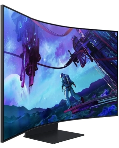 Купить 55&quot; Монитор Samsung Odyssey Ark G97NC Black 165Hz 3840x2160 VA  в E-mobi