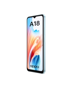 Купить Смартфон Oppo A18 4/128 Гб, голубой  в E-mobi