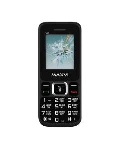 Купить Мобильный телефон Maxvi Black (C3i)  в E-mobi