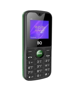 Купить Мобильный телефон BQ 1853 Life Black Green  в E-mobi