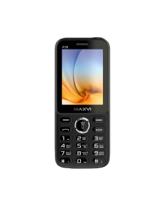 Купить Мобильный телефон Maxvi K18 Black в E-mobi