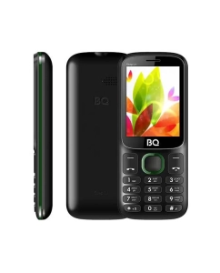 Купить Мобильный телефон BQ 2440 Step L+ Black/Green в E-mobi