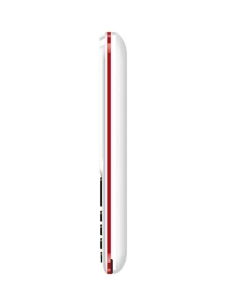 Купить Мобильный телефон BQ 2440 Step L+ White/Red  в E-mobi