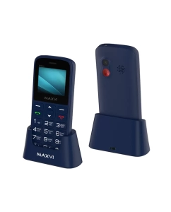 Купить Мобильный телефон Maxvi B100ds blue в E-mobi