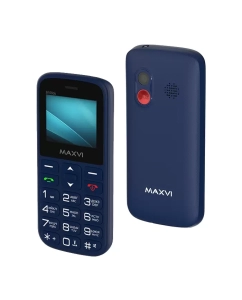 Купить Мобильный телефон Maxvi B100ds blue  в E-mobi