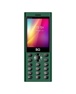 Купить Телефон BQ 2832 Barrel XL Green+Black в E-mobi