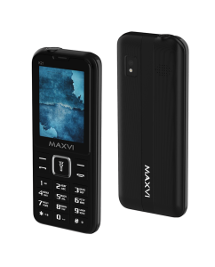 Купить Мобильный телефон Maxvi Black (K21 Black) в E-mobi