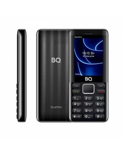 Купить Мобильный телефон BQ 2453 Quattro Black в E-mobi