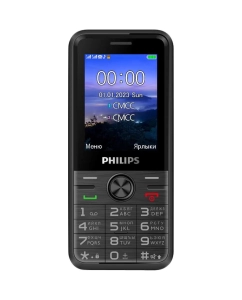 Купить Мобильный телефон Philips Xenium E6500 Black в E-mobi