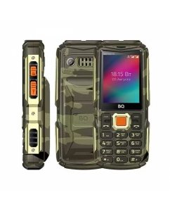 Купить Мобильный телефон BQ 2410L Tank Power 4G Camouflage+Gold в E-mobi