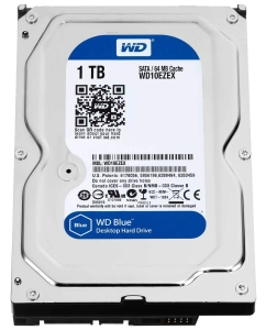 Купить Жесткий диск WD Blue 1ТБ (WD10EZEX)  в E-mobi