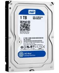 Купить Жесткий диск WD Blue 1ТБ (WD10EZEX)  в E-mobi