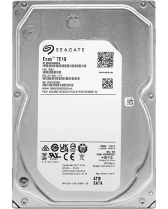 Купить Жесткий диск Seagate Exos 7E10 ST4000NM000B,  4ТБ,  HDD,  SATA III,  3.5 в E-mobi