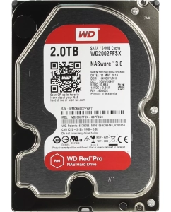 Купить Жесткий диск WD Red Pro 2ТБ (WD2002FFSX) в E-mobi