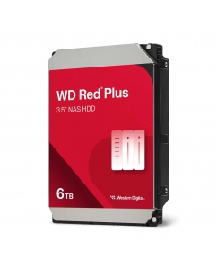 Купить Внутренний HDD диск Western Digital WD Red Plus 6 ТБ CMR 256 МБ WD60EFPX в E-mobi