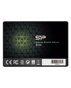 Купить Внутренний SSD накопитель Silicon Power Slim S56 2.5 120 ГБ SP120GBSS3S56B25 в E-mobi