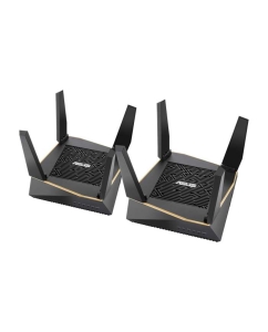 Купить Роутер ASUS AiMesh AX6100 RT-AX92U 2Pack Black в E-mobi