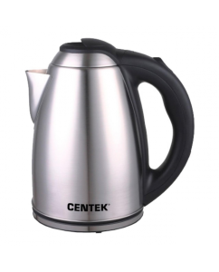 Купить Чайник электрический Centek CT-0049 1.8 л серебристый, черный в E-mobi