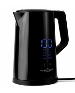 Купить Чайник электрический Profi Cook PC-WKS 1243 schwarz 1.7 л черный в E-mobi