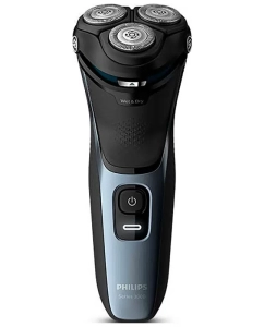 Купить Электробритва Philips S3133-51 черный; синий в E-mobi