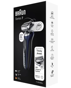 Купить Электробритва Braun 71-B1000s черный  в E-mobi