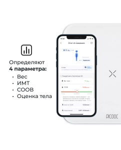 Купить Весы напольные Picooc Basic белый  в E-mobi