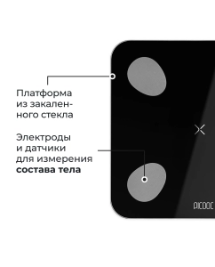 Купить Весы напольные Picooc Mini Lite Black  в E-mobi