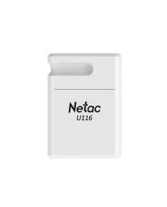 Купить Флешка Netac U116 16ГБ White (NT03U116N-016G-20WH) в E-mobi