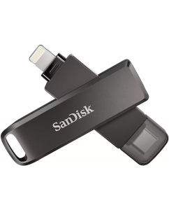 Купить Флешка SanDisk iXpand Luxe 256ГБ Black (SDIX70N-256G-GN6NE) в E-mobi