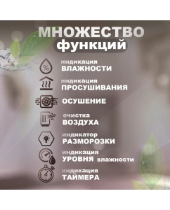 Купить Осушитель воздуха RIX RD-10US белый  в E-mobi