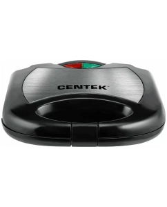 Купить Электровафельница Centek CT-1447 черный, серебристый  в E-mobi