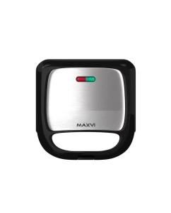 Купить Сэндвич-тостер Maxvi SM751S черный, серебристый в E-mobi