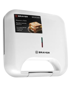 Купить Сэндвич-тостер Brayer BR2203WH белый  в E-mobi