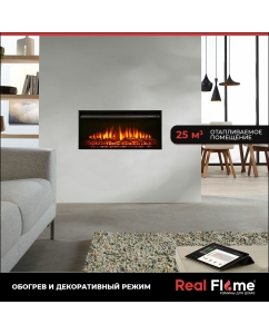 Купить Электрокамин RealFlame FLASH 36 черный  в E-mobi