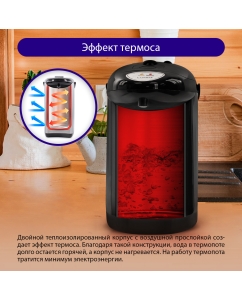 Купить Термопот LUMME LU-3834 3.5 л черный  в E-mobi