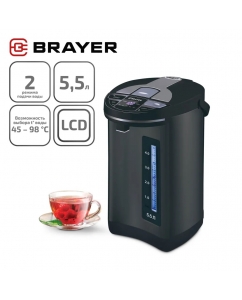 Купить Термопот Brayer BR1096 5.5 л черный в E-mobi