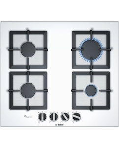 Купить Встраиваемая варочная панель газовая Bosch PPP6A2B20O белый в E-mobi