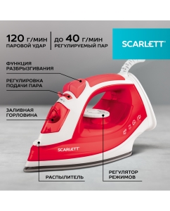 Купить Утюг Scarlett SC-SI30P15  в E-mobi