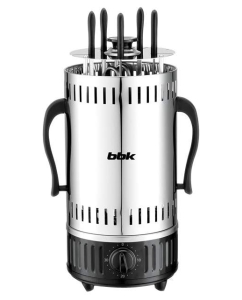 Купить Электрошашлычница BBK BBQ601T Silver/Black в E-mobi