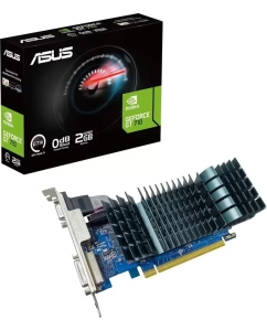 Купить Видеокарта ASUS NVIDIA GeForce GT 710 EVO Low Profile (GT710-SL-2GD3-BRK-EVO)  в E-mobi