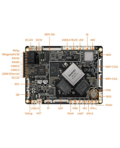 Купить Одноплатный компьютер FireFly Face-RK3399  в E-mobi