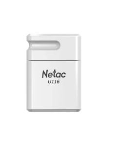 Купить Флешка NETAC U116 4 ГБ white (NT03U116N-004G-20WH) в E-mobi