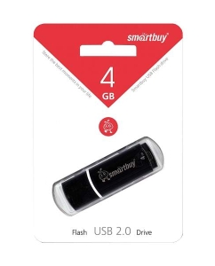 Купить Флешка SmartBuy Crown 4ГБ Black (SB4GBCRW-K)  в E-mobi