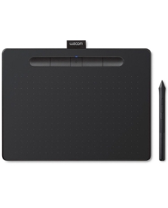 Купить Графический планшет Wacom CTL-4100WLK-N Черный в E-mobi