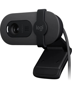 Купить Web-камера Logitech Brio 100 черный (960-001585) в E-mobi