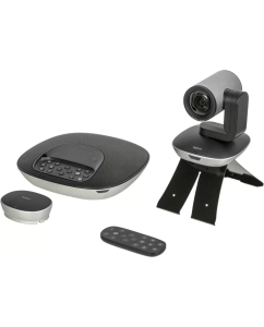 Купить Web-камера Logitech Conference Cam GROUP,  черный/серебристый 960-001057 в E-mobi